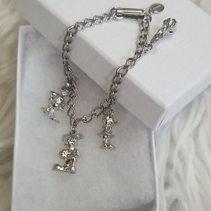 Disney Silver Charm bracelet